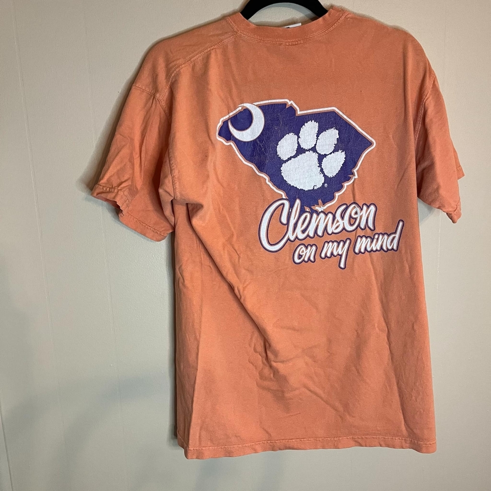 Clemson University Tigers Comfort Colors Medium Tee